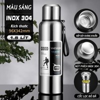Bình giữ nhiệt Fashion Vacuumpot Inox304 cao cấp, an toàn sức khỏe. Dung tích 1.5 Lít.