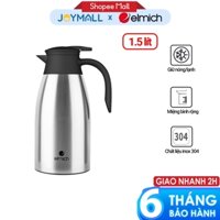 Bình giữ nhiệt gia đình Elmich EL8338 1,5L EL8341 2L, Hàng chính hãng, inox 304, có tay cầm - JoyMal