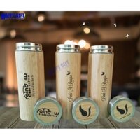 Bình giữ nhiệt gỗ tre - Giảm giá sốc 20%