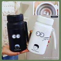 Bình Giữ Nhiệt GUCGRES Fashion Cup 1000ml Inox 316 COOLBOX Có Lưới Lọc Trà Giữ Nóng Lạnh 12h