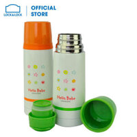 Bình giữ nhiệt Hello Bebe Lock&Lock HBB303 hình bông hoa (350ml)