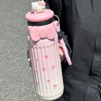 Bình giữ nhiệt hello kitty có nơ xinh xắn 530ml - BlueChan Bottle