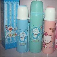 Bình giữ nhiệt hello kitty và doraemon