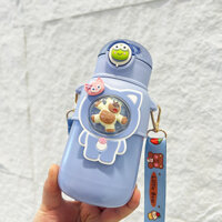 Bình giữ nhiệt hình thú inox 316, dung tích 600ml cao cấp cho bé, kết hợp vòi uống nước siêu thông minh, tiện lợi - Hàng chính hãng - Mẫu 3