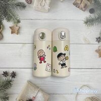 Bình giữ nhiệt hoạ tiết dễ thương 350ml