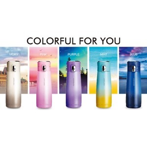 Bình giữ nhiệt Holiday Sunset I.d Tumbler Lock&Lock LHC3245, 450ml