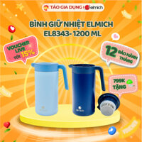 Bình giữ nhiệt inox 304 Elmich EL8343DB - 1,2 Lít, giữ nhiệt chân không siêu lâu, tay cầm tiện lợi