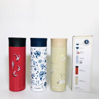 Bình giữ nhiệt Inox 304 Zebra kèm lọc trà phong thủy 450ml - 112905 - 112-06 - 112908