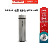 Bình giữ nhiệt Inox 304 SUNHOUSE 450ml KS-TU450I