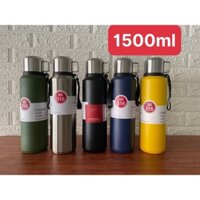 Bình giữ nhiệt inox 316 cao cấp giữ nóng lạnh 24h có lõi lọc trà sâu ,nắp bình làm cốc uống nước tiện lợi