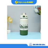 Bình giữ nhiệt Inox 500 ml Delites XB-23136 xanh lá