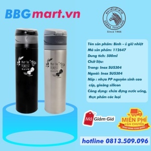Bình giữ nhiệt Inox 500ml Forest Collection 112647