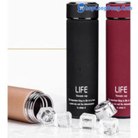 Bình giữ nhiệt inox có nắp lõi lọc giữ nhiệt cực tốt Life màu đen Scd3419
