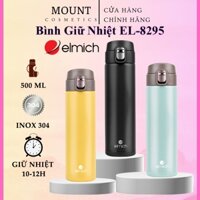 Bình Giữ Nhiệt Inox ELMICH, EL-8295, Dung Tích 500ml, Giữ Nhiệt 8-12 Tiếng, Kiểu Dáng Thon Gọn, An Toàn Chuẩn Châu Âu.