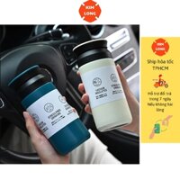 Bình Giữ Nhiệt Inox Không Gỉ 500ml Đựng Nước Sữa Caphe Sinh Tố Phụ Kiện Đồ Dùng Thể Thao Dã Ngoại Cắm Trại Picnic 9327