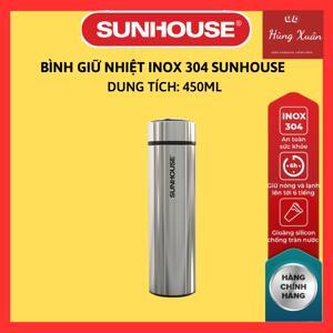 Bình giữ nhiệt inox Sunhouse KS-TU450I 450ml