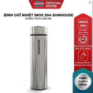 Bình giữ nhiệt inox Sunhouse KS-TU450I 450ml
