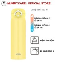 Bình giữ nhiệt inox Thermos Nhật Bản 500ml nhiều màu sắc