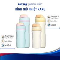Bình Giữ Nhiệt KARU MATSU 480ml Và 780ml – Thép Không Gỉ 304, Nhựa PP, Ron Silicone
