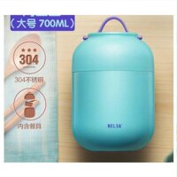 Bình giữ nhiệt kháng khuẩn cho bé bình ủ cháo không cần nấu ruột inox Relea 700ml binh giu nhiet khang khuan binh u chao khong can nau ruot inox