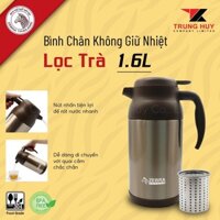 Bình giữ nhiệt lọc trà Inox Zebra 1.6L (quai và vòi rót)  - 112412 hàng nhập khẩu Thái Lan