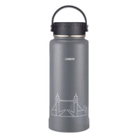 Bình Giữ Nhiệt Lock&amp;Lock RigaTumbler London LHC4160GRY  897ml - màu Gray