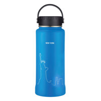 Bình Giữ Nhiệt Lock&amp;Lock RigaTumbler New York LHC4160BLU 897ml - màu Blue