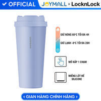 Bình Giữ Nhiệt Lock&amp;Lock Energetic One-Touch Tumbler LHC3249 - 550ML - Độc quyền xanh Light Blue