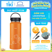 Bình Giữ Nhiệt Lock&amp;Lock RigaTumbler Waikiki LHC4160ORG 897ml - màu Orange