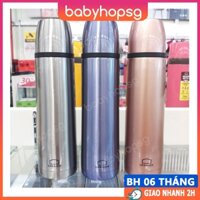 Bình giữ nhiệt Lock&Lock 500ml Vienna miệng bình rộng, nắp dùng làm cốc nước uống LHC1430 - BABYHOPSG