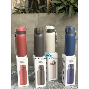 Bình giữ nhiệt Lock&Lock Chubby Tumbler có dây treo dung tích 370ml LHC3233