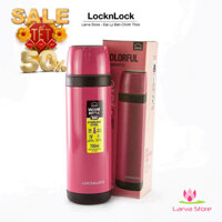 Bình giữ nhiệt Lock&Lock City Vacuum Bottle Olympic Montreal 700ml LHC1448 màu hồng - Larva Store