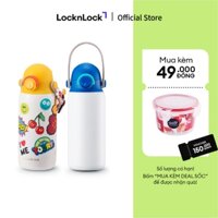 Bình giữ nhiệt Lock&Lock DIY Strap Tumbler 350ml - (Vàng/Xanh) LHC3283