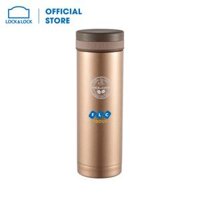 Bình giữ nhiệt Lock&Lock Mini mug LHC563 (300ml – nâu) in logo FLC MK