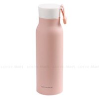 Bình Giữ Nhiệt Lock&Lock Name Tumbler LHC4125PIK Màu Hồng 500ml