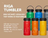 Bình Giữ Nhiệt Lock&Lock RigaTumbler LHC4160 (897ml)