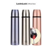 Bình giữ nhiệt LocknLock 500ml Vienna miệng bình rộng, nắp dùng làm cốc nước uống LHC1430 - K-MALL