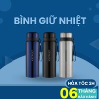 Bình Giữ Nhiệt LocknLock 800ML Có Khay Lọc Trà Và Dây Treo Lock&Lock Vacuum Bottle LHC6180 T2C