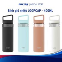 Bình giữ nhiệt LOOPCAP 400ml MATSU - thép không gỉ 316 cao cấp, lưới lọc đá/trà tiện lợi