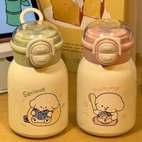 Bình giữ nhiệt mini dung tích 500ml inox 316 đựng cafe có quai xách giữ nhiệt lên đến 6h