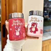 Bình giữ nhiệt mini Gấu dâu tây Lotso cao cấp 230ml