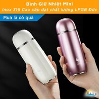 Bình Giữ Nhiệt Mini Inox 316 Cao Cấp 170ml – Thiết Kế Nhỏ Gọn, Giữ Nhiệt Lâu, Chống Rò Rỉ, Tiện Lợi Mang Đi SSGP
