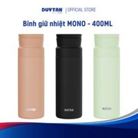 Bình giữ nhiệt MONO 400ml MATSU - thép không gỉ 316, có lưới lọc trà/đá tiện lợi