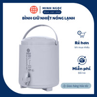 Bình giữ nhiệt nóng lạnh 6L, 8L, 10L nhựa VIỆT NHẬT Có vòi nước. đế chân tiện lợi