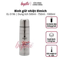 Bình giữ nhiệt nóng lạnh Elmich Inox 304 cao cấp 500 - 750 - 1000ml - Chất lượng Châu Âu