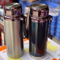 Bình Giữ Nhiệt Nóng Lạnh 1200-1500-1500ml  Inox 304 _ Giữ Nhiệt