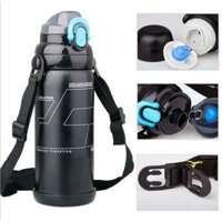 Bình Giữ Nhiệt Nóng Lạnh 1200ml - Inox 304 Cao Cấp - Bảo Quản Nhiệt Độ Tốt - Chất Liệu An Toàn hàng chuẩn LOẠI 1