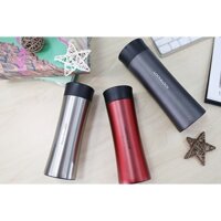 Bình Giữ Nhiệt One Hand Lock&Lock LHC4028 (400ml)- bạc