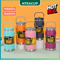 Bình giữ nhiệt ống hút NT06 size to 1100/1500ml lõi Inox 304 giữ nhiệt 10-12 tiếng