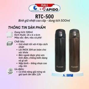 Bình giữ nhiệt Rapido RTC-500BL2
